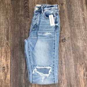 PacSun Distressed mom jeans
